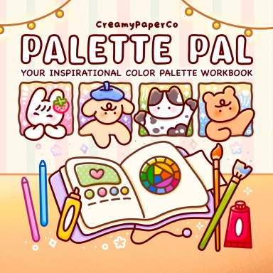 Palette Pal: Your Inspirational Color Palette Workbook